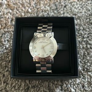 Marc by Marc Jacobs watch - good used condition. Silver.